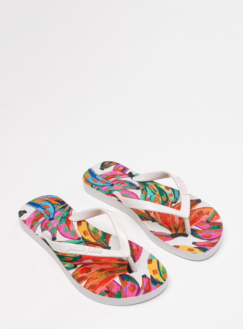 Chinelo Petite Jolie Fresh White/Tropical 16 PJ6969 White/Tropical 2