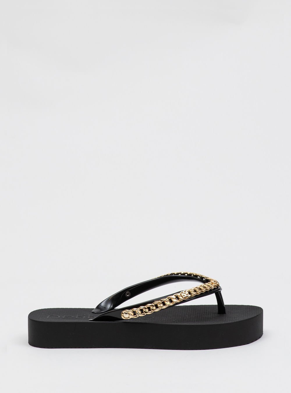 Chinelo Petite Jolie Fresh Up Preto PJ7592 Preto 3