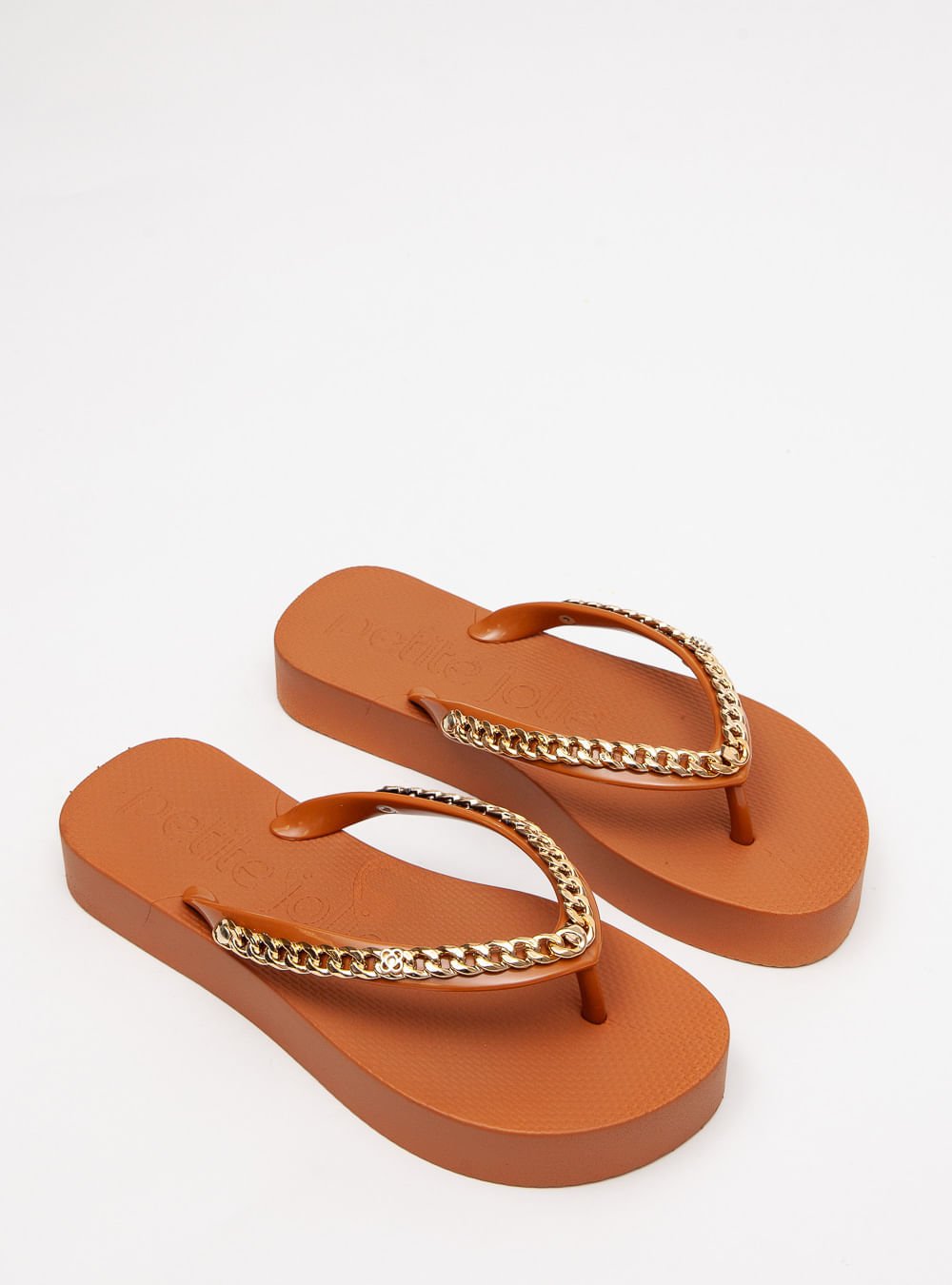 Chinelo Petite Jolie Fresh Up Doce De Leite PJ7592 Doce de Leite 2