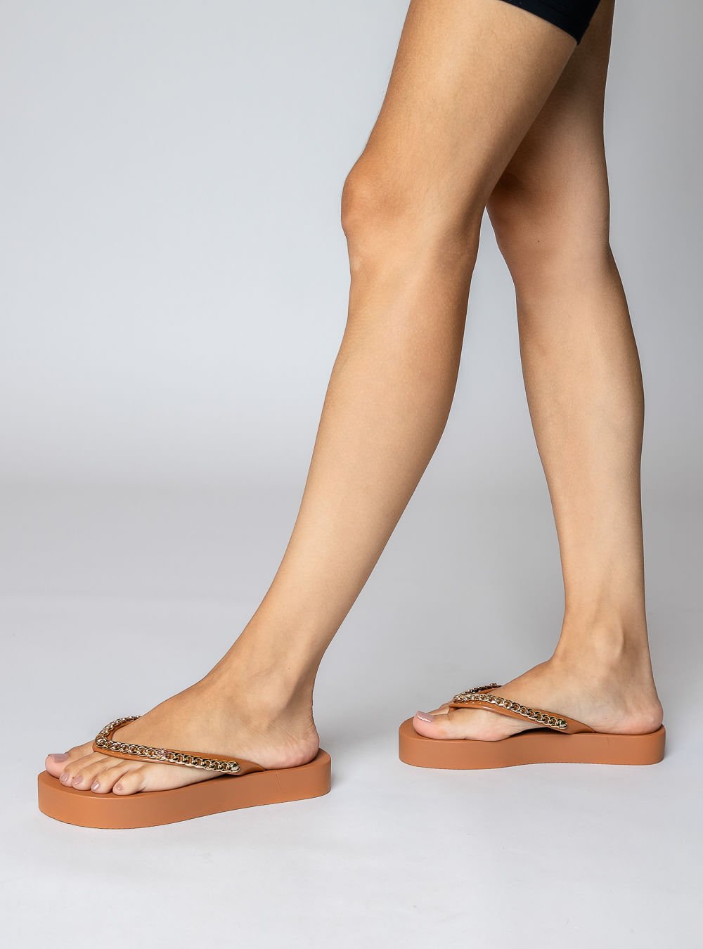 Chinelo Petite Jolie Fresh Up Doce De Leite PJ7592 Doce de Leite 4