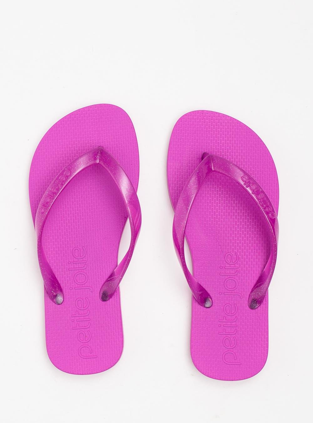 Chinelo Petite Jolie Fresh In Glitter Uva PJ6901IIIN