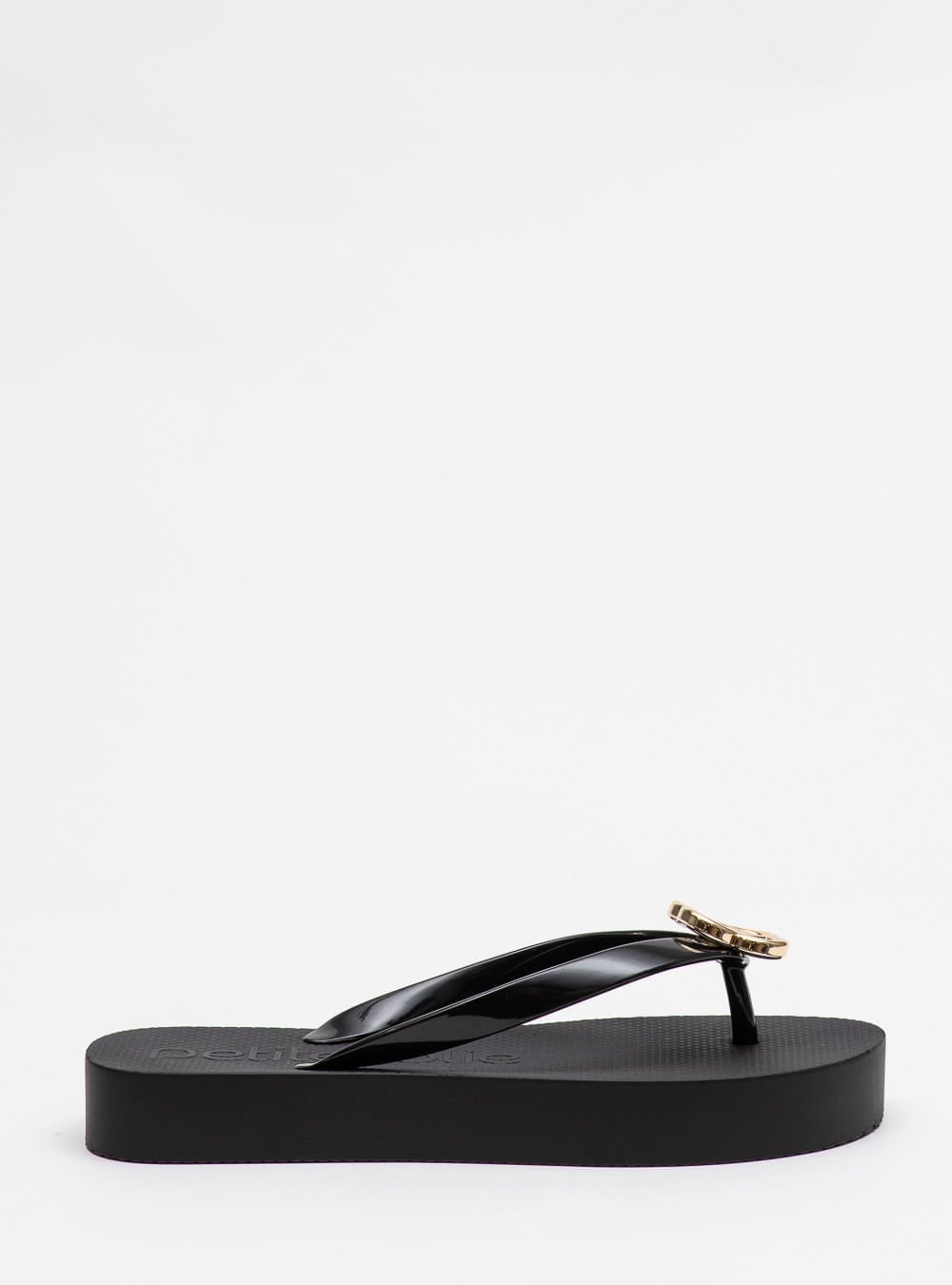 Chinelo Petite Jolie Fresh Up Preto PJ7634