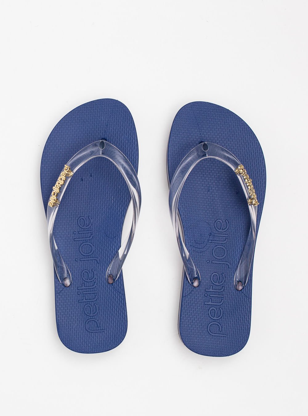 Chinelo Petite Jolie Fresh Up Translúcido/Dark Blue PJ7321 Translúcido/Dark Blue 3