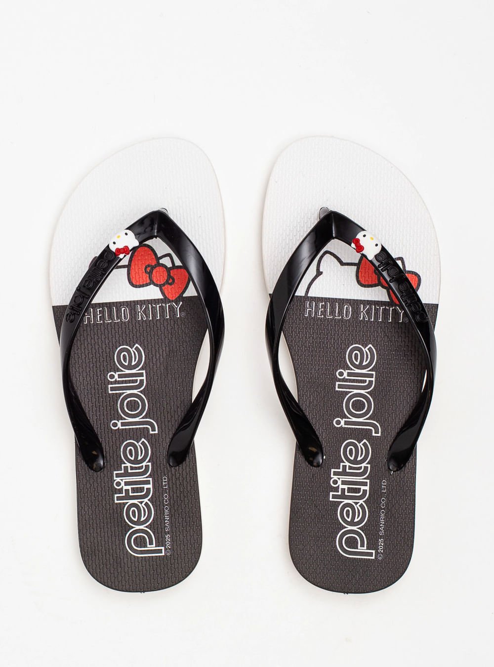 Chinelo Petite Jolie Fresh Preto/Hello Kitty 10 PJ7206HK
