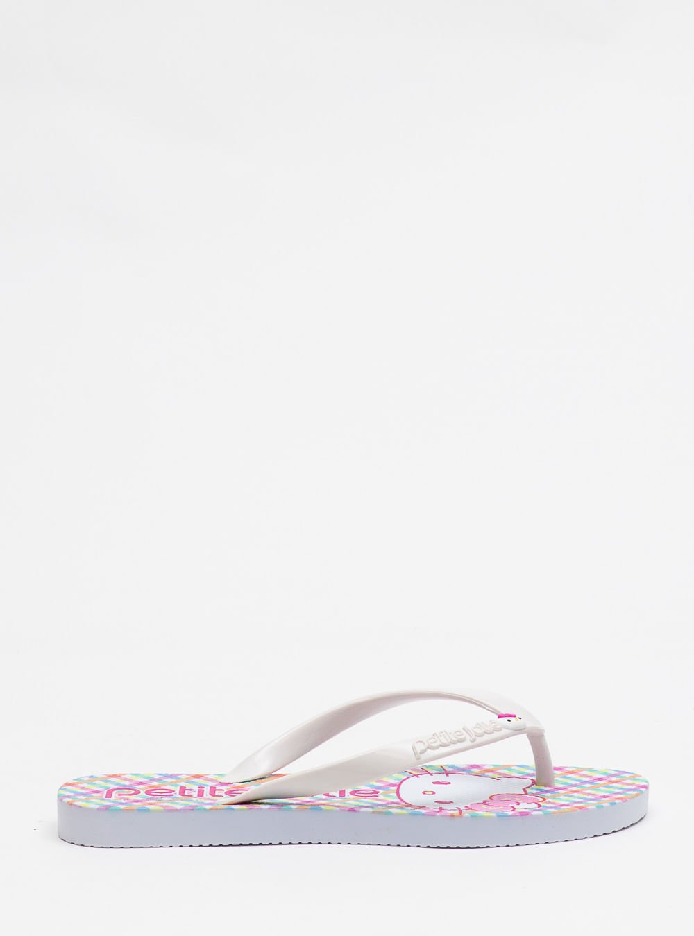 Chinelo Petite Jolie Fresh White/Hello Kitty 11 PJ7206HK Branco/Rosa 3