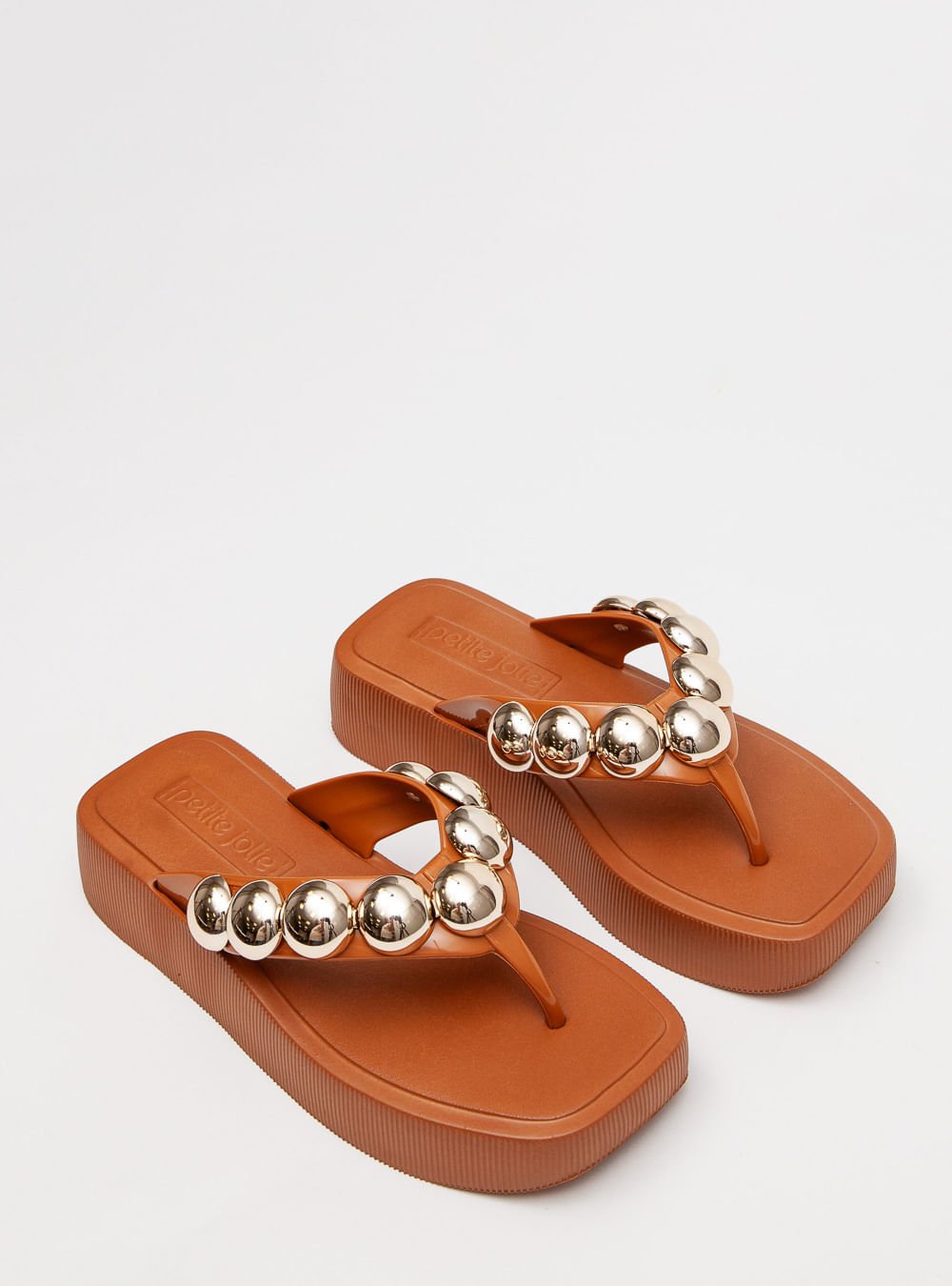 Chinelo Petite Jolie Hit Doce De Leite PJ7139 Doce de Leite 4