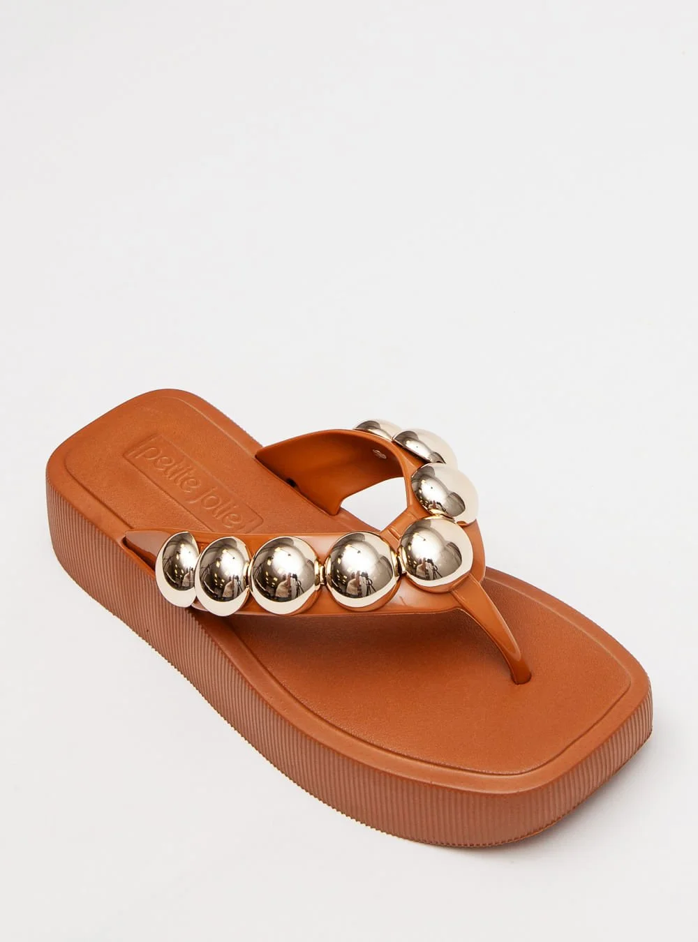 Chinelo Petite Jolie Hit Doce De Leite PJ7139 Doce de Leite 2
