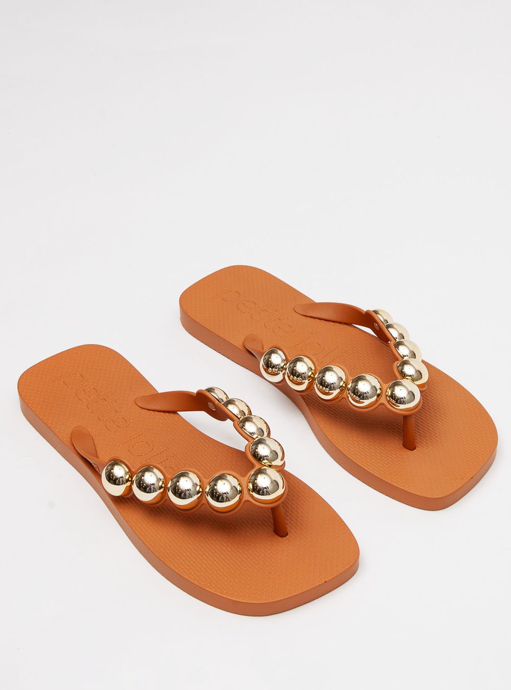 Chinelo Petite Jolie Refresh Bold Doce De Leite PJ7631 Doce de Leite 2