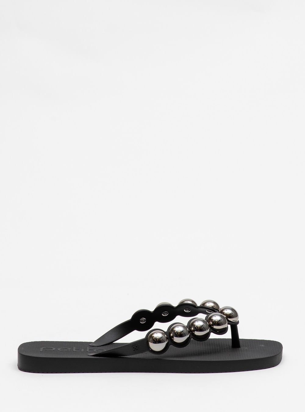 Chinelo Petite Jolie Refresh Bold Preto PJ7631 Preto 3