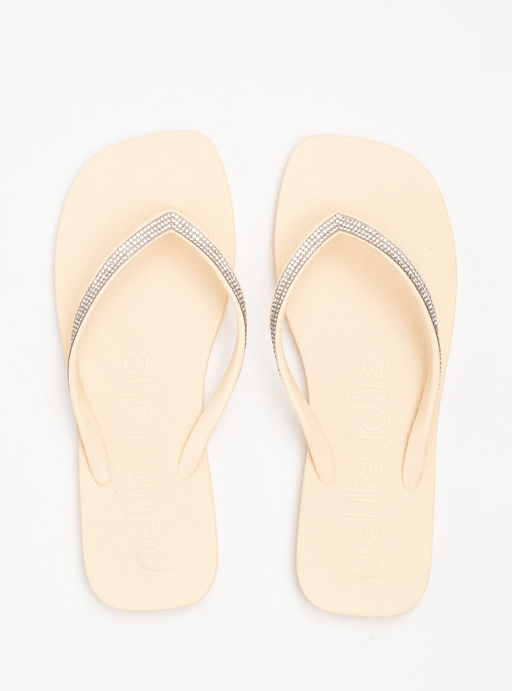Chinelo Petite Jolie Refresh Shine Vanilla PJ7404