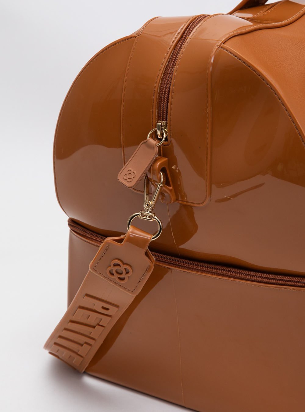 Mala Petite Jolie Weekend Doce De Leite PJ10215 Caramelo 4