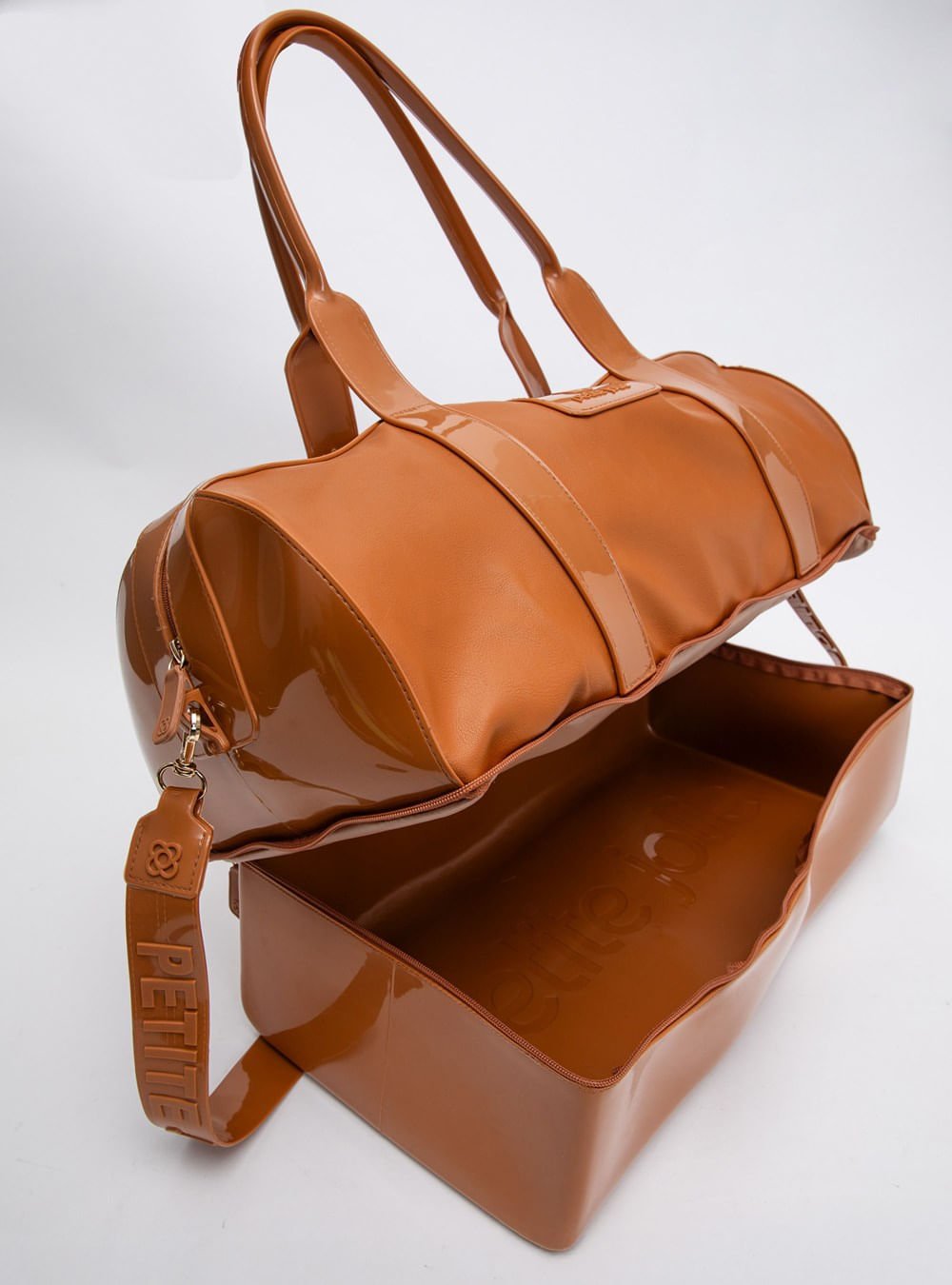 Mala Petite Jolie Weekend Doce De Leite PJ10215 Caramelo 6