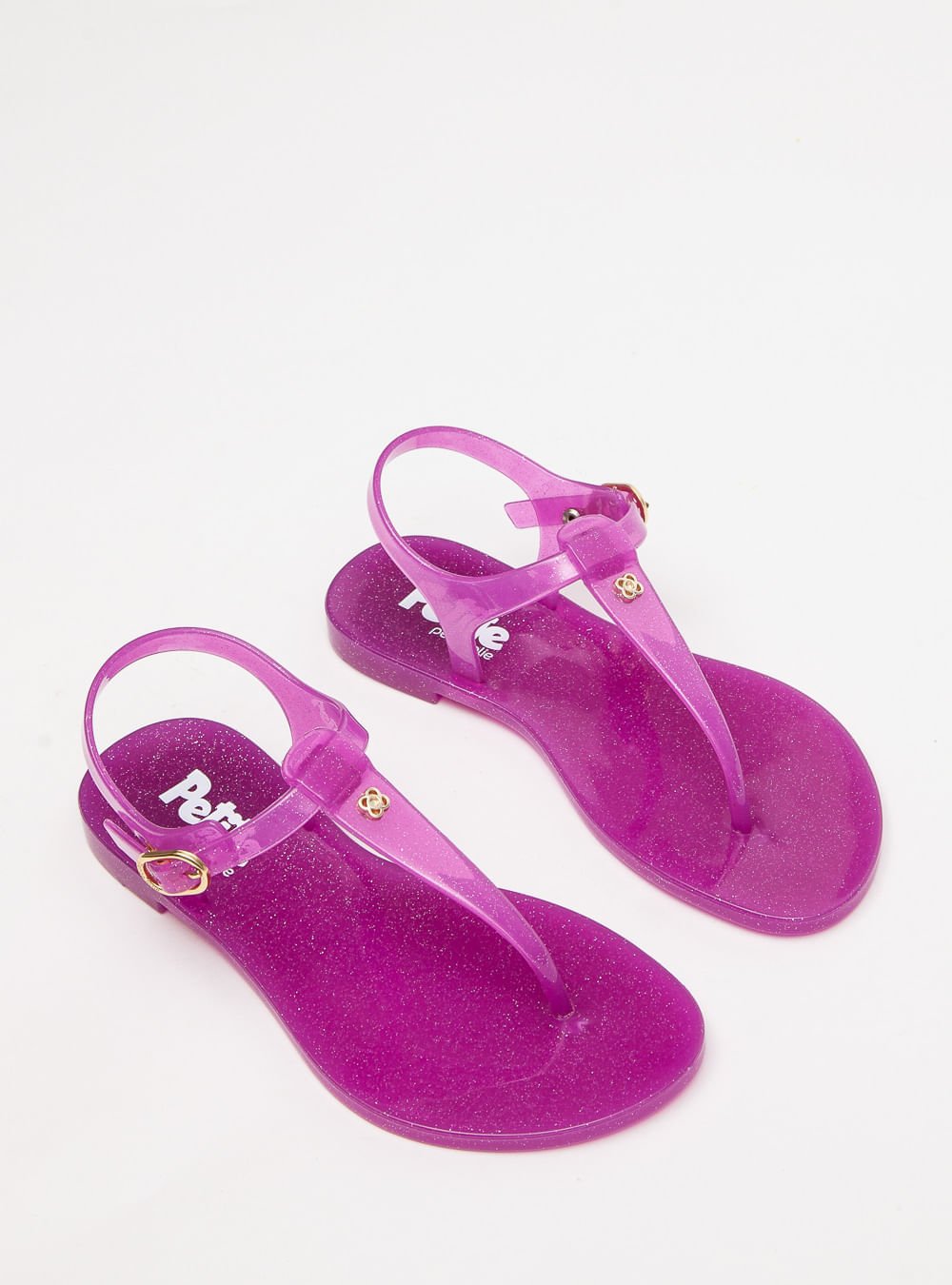 Sandália Infantil Petite Jolie Noah IN Glitter Uva PJ3340IN Uva 4