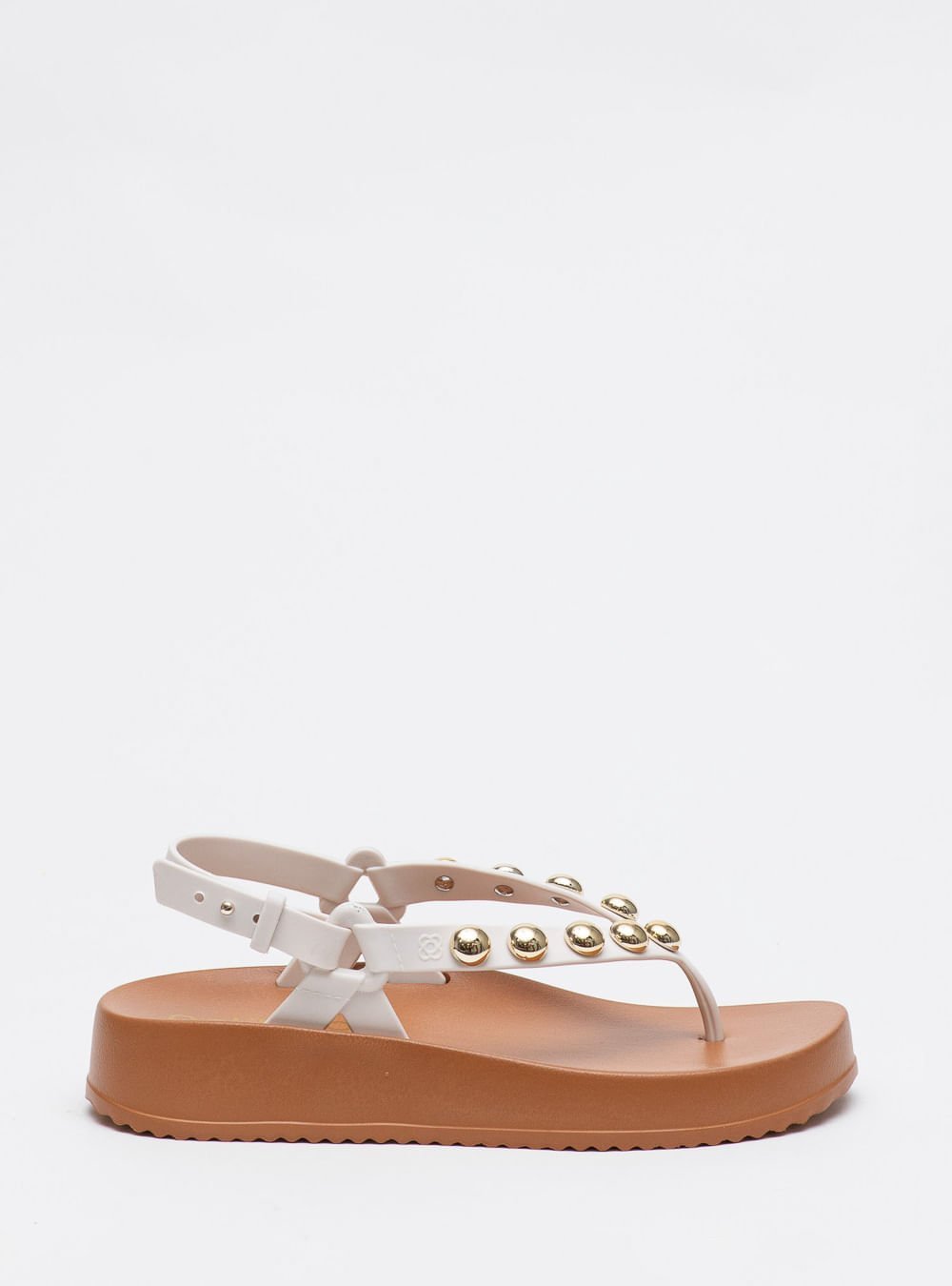 Sandália Petite Jolie Sunshine White/Doce De Leite PJ7181