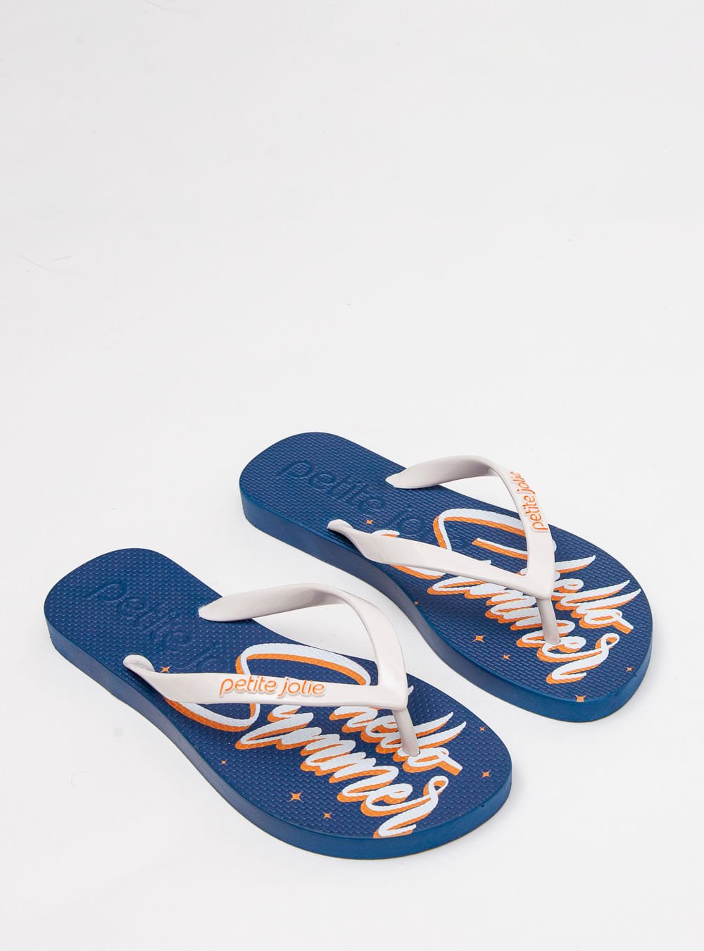 Chinelo Petite Jolie Fresh White/Blue/Hello Summer 2 PJ6969 White/Blue 2