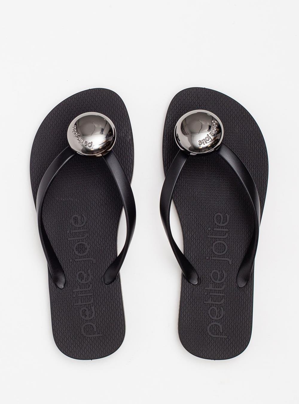 Chinelo Petite Jolie Fresh Preto PJ7637 Preto 1