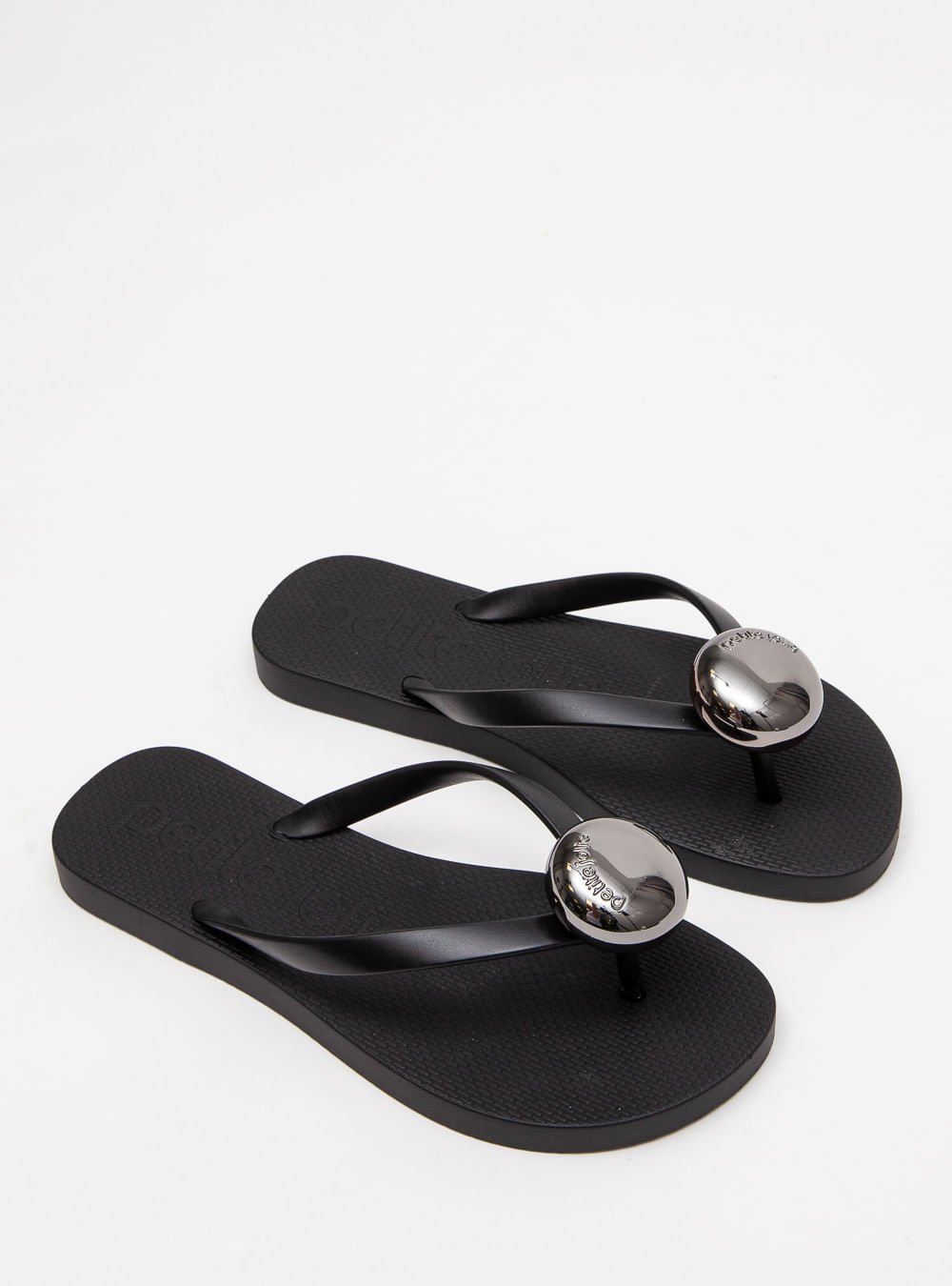 Chinelo Petite Jolie Fresh Preto PJ7637 Preto 2