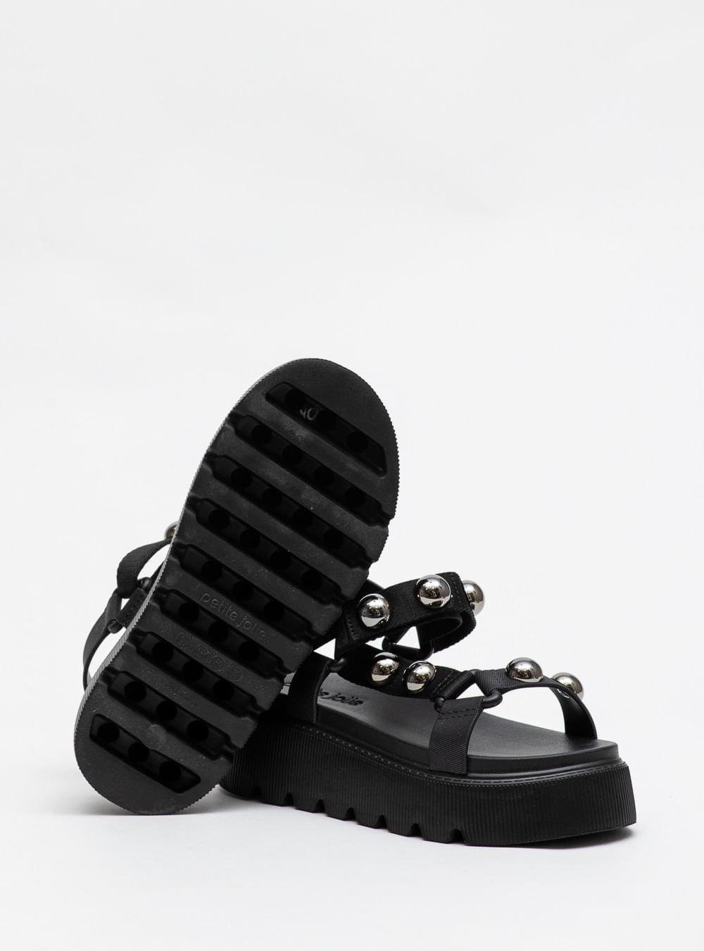 Sandália Petite Jolie Groove Preto PJ7595 Preto 5