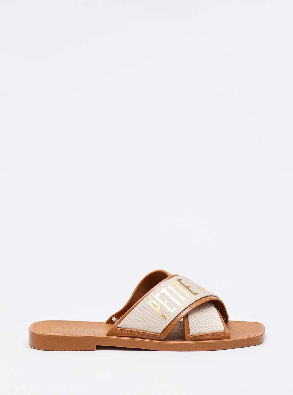 Chinelo Petite Jolie Vibe Doce De Leite PJ7611 Marrom 2