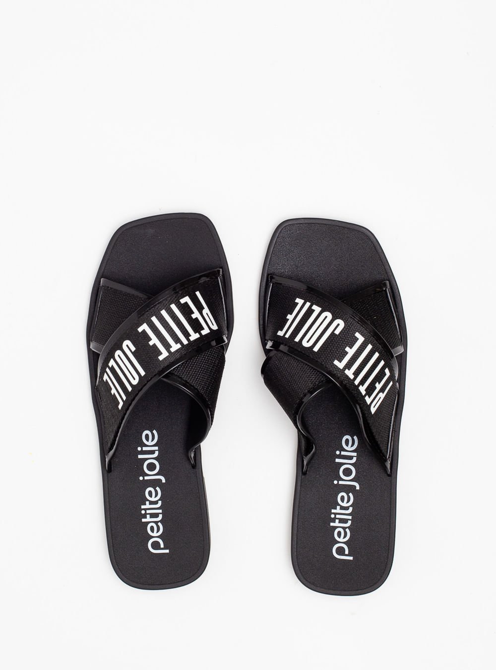 Chinelo Petite Jolie Vibe Preto PJ7611 Preto 3