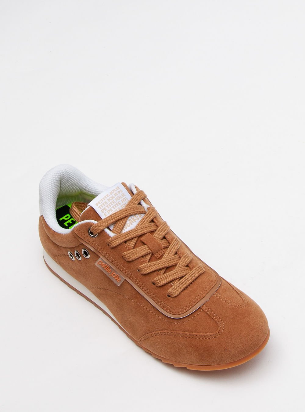 Tênis Petite Jolie Flat Sneaker Doce De Leite PJ7546 Doce de Leite 2