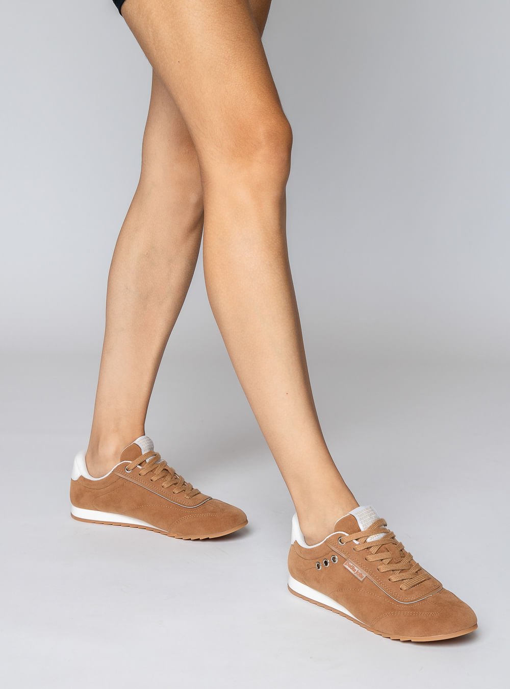 Tênis Petite Jolie Flat Sneaker Doce De Leite PJ7546 Doce de Leite 4