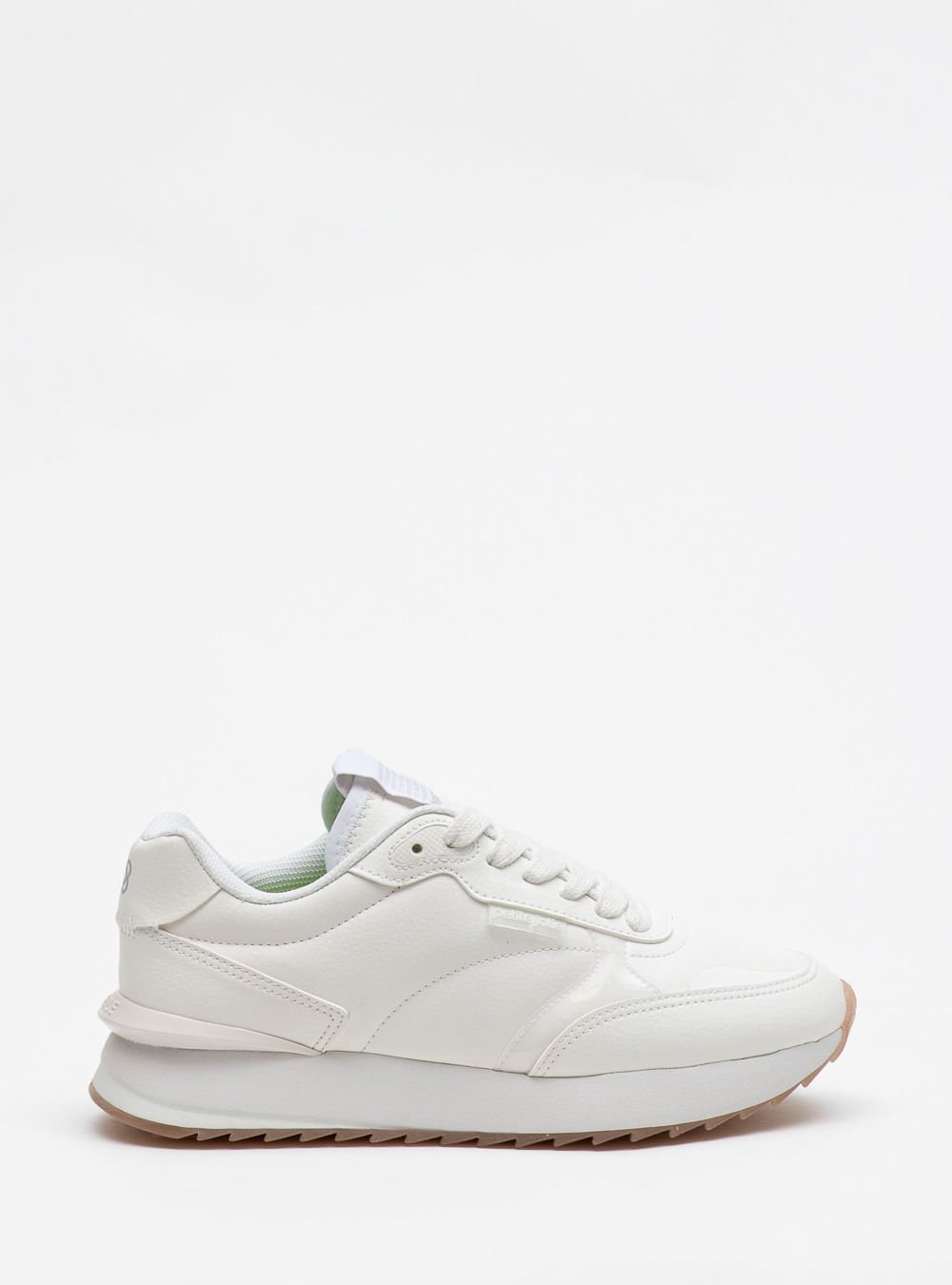 Tênis Petite Jolie Retro Running White PJ7541 Branco 1
