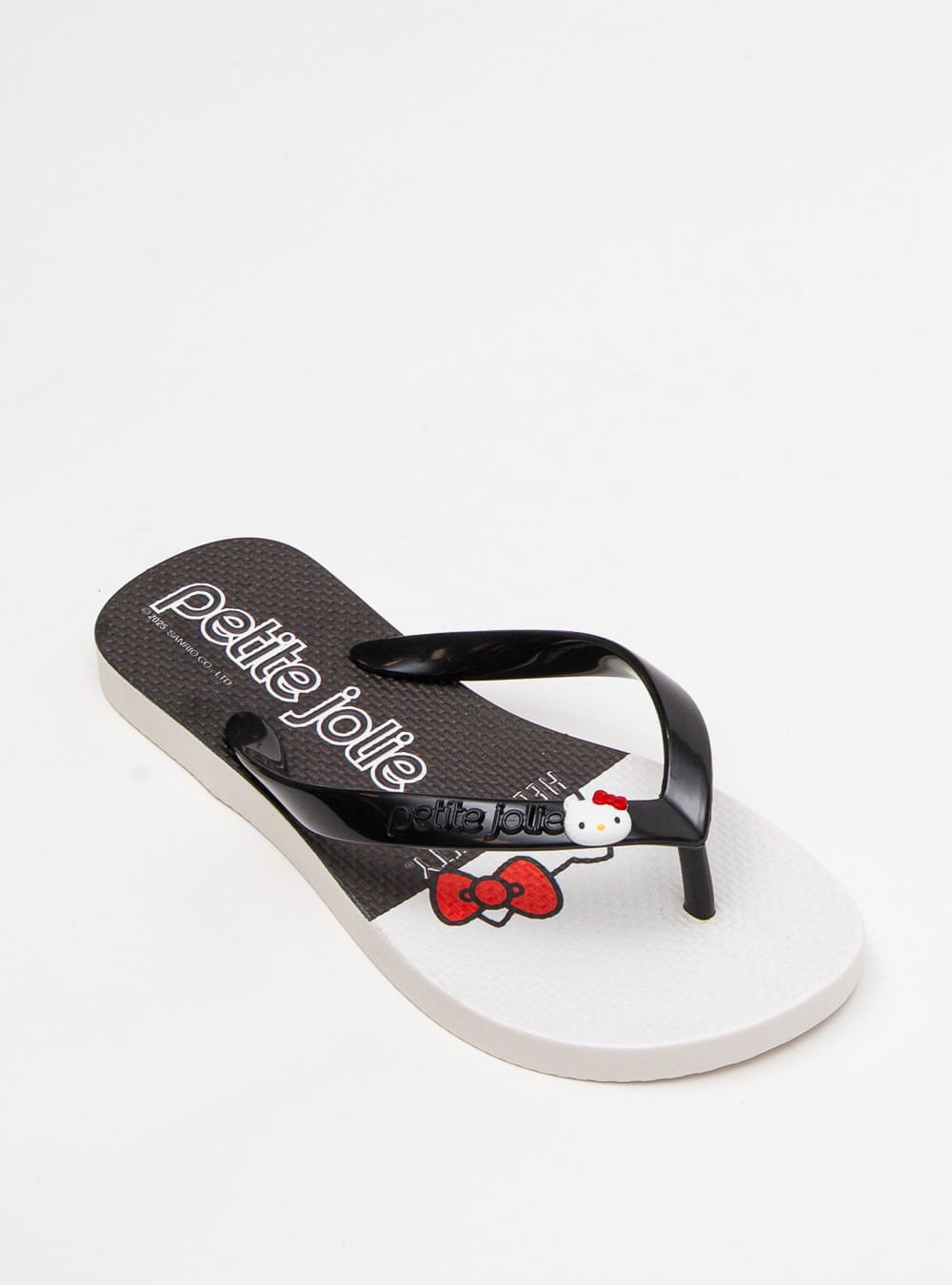 Chinelo Infantil Fresh In Preto/Hello Kitty 10 PJ7206INHK Branco/Preto 4