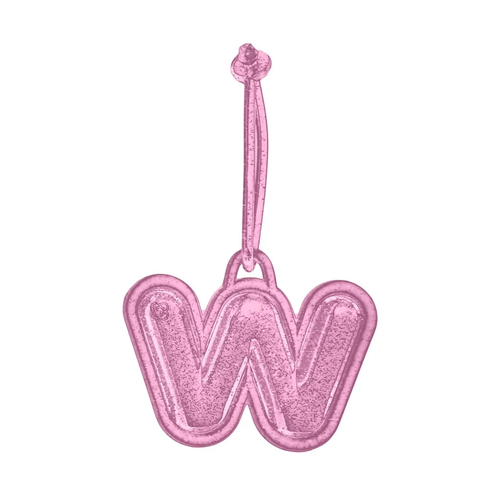 Chaveiro De Letra Bubble Pink PJ6023 Rosa 1