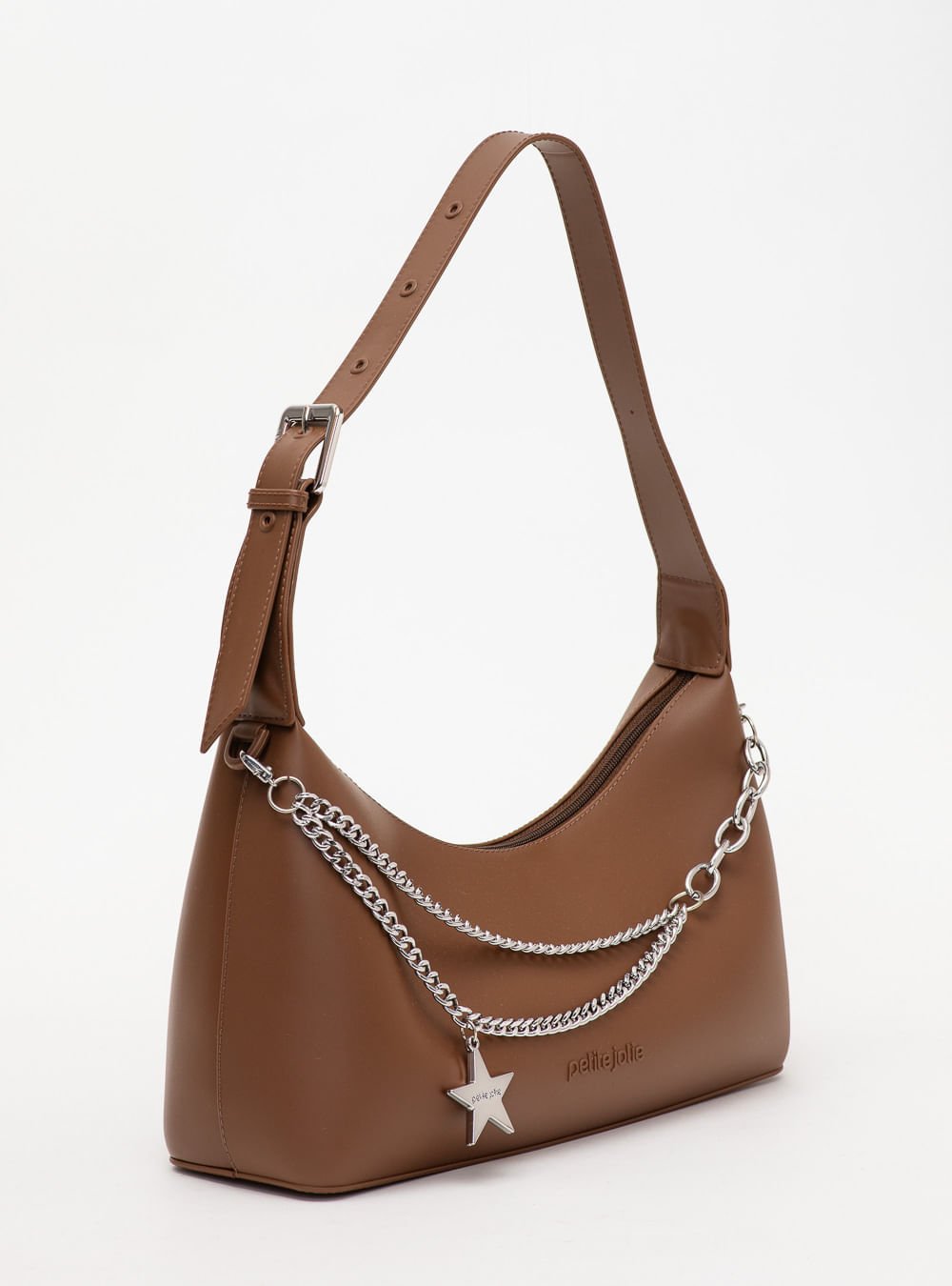 Bolsa Petite Jolie Thayla Chocolate PJ11282 Marrom 3