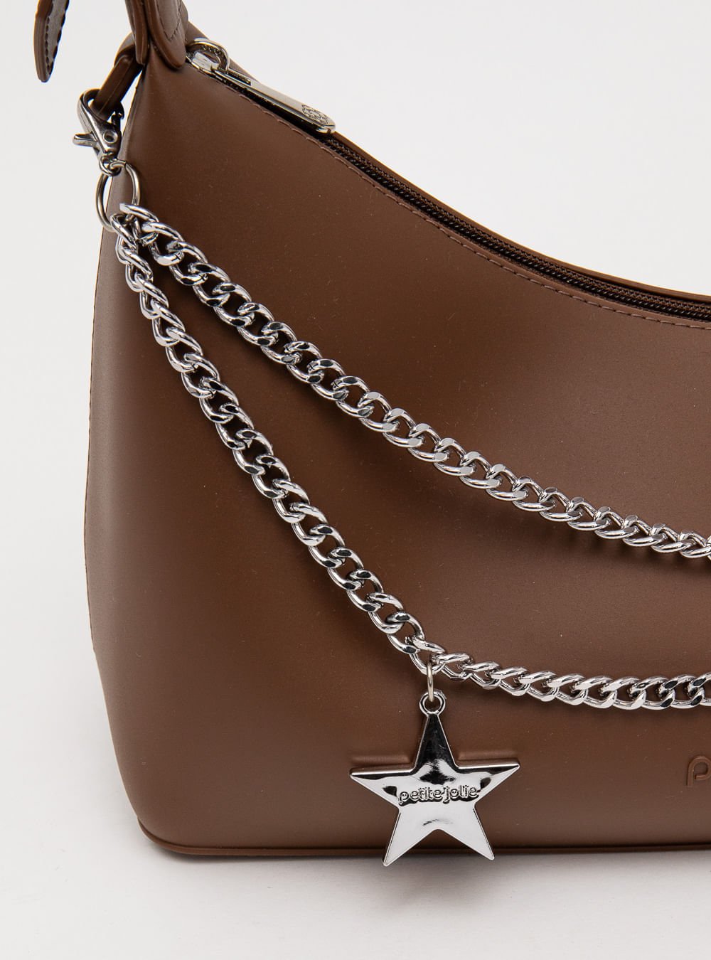 Bolsa Petite Jolie Thayla Chocolate PJ11282 Marrom 4