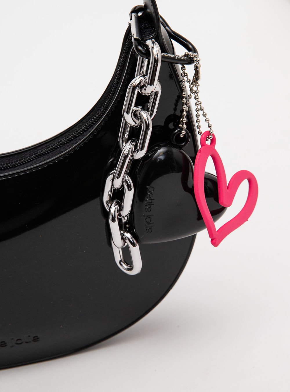 Bolsa Petite Jolie Moon Preto PJ11327 Preto 4