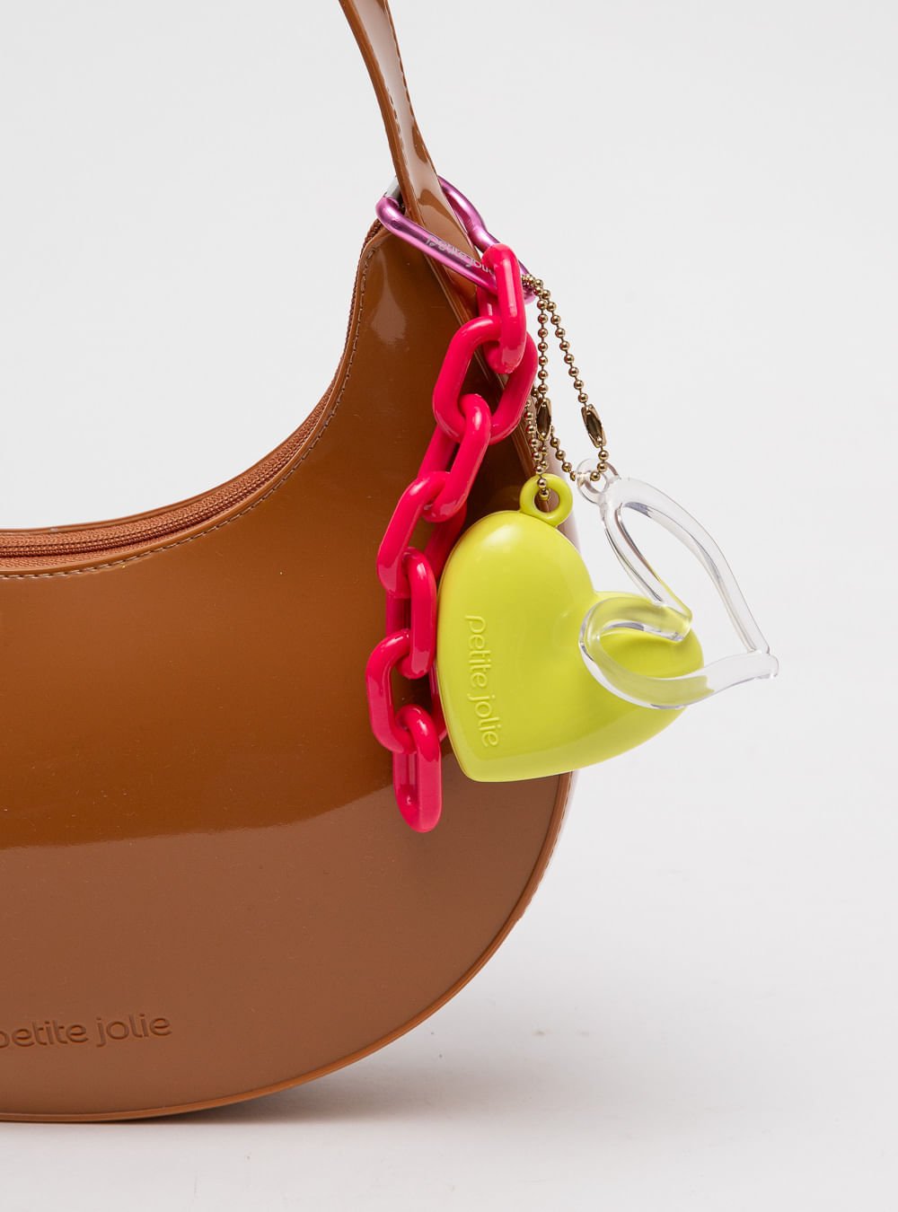 Bolsa Petite Jolie Moon Doce De Leite PJ11327 Marrom 4