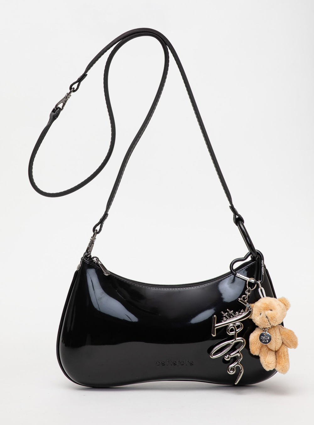 Bolsa Petite Jolie Icon Bag Preto/Grafite PJ11346
