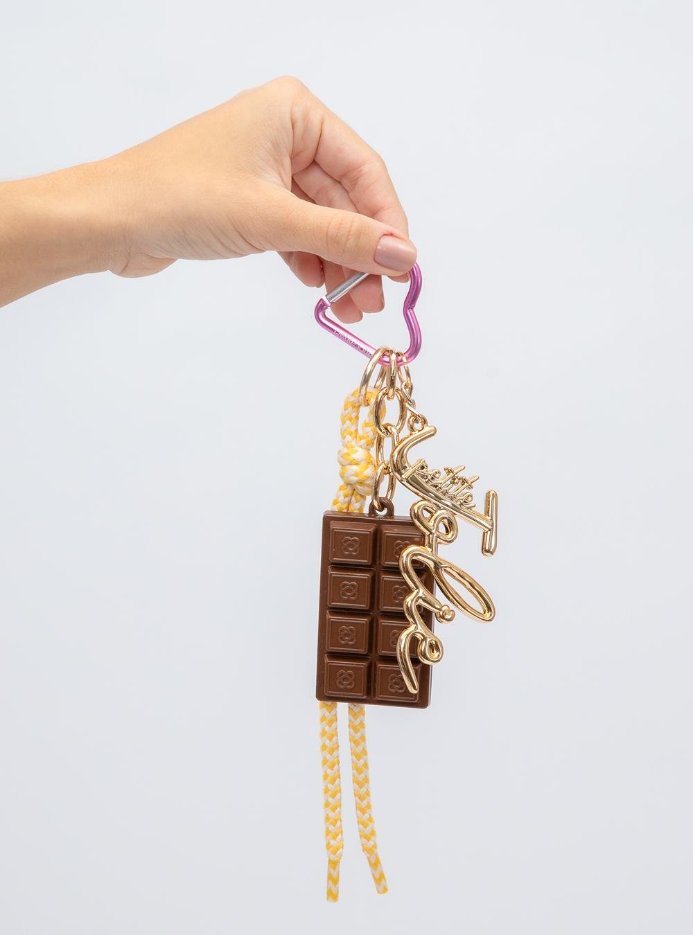 Chaveiro Petite Jolie Chocolate 1 PJ20326 Marrom 4