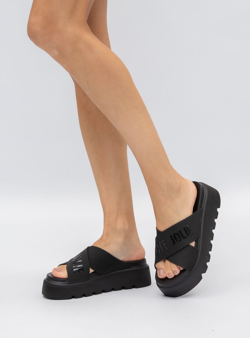 Tamanco Petite Jolie Smash Up Preto PJ7588 Preto 6