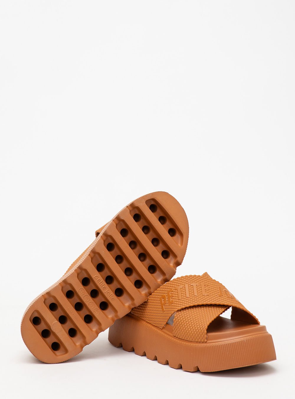 Tamanco Petite Jolie Smash Up Doce De Leite PJ7588 Marrom 5