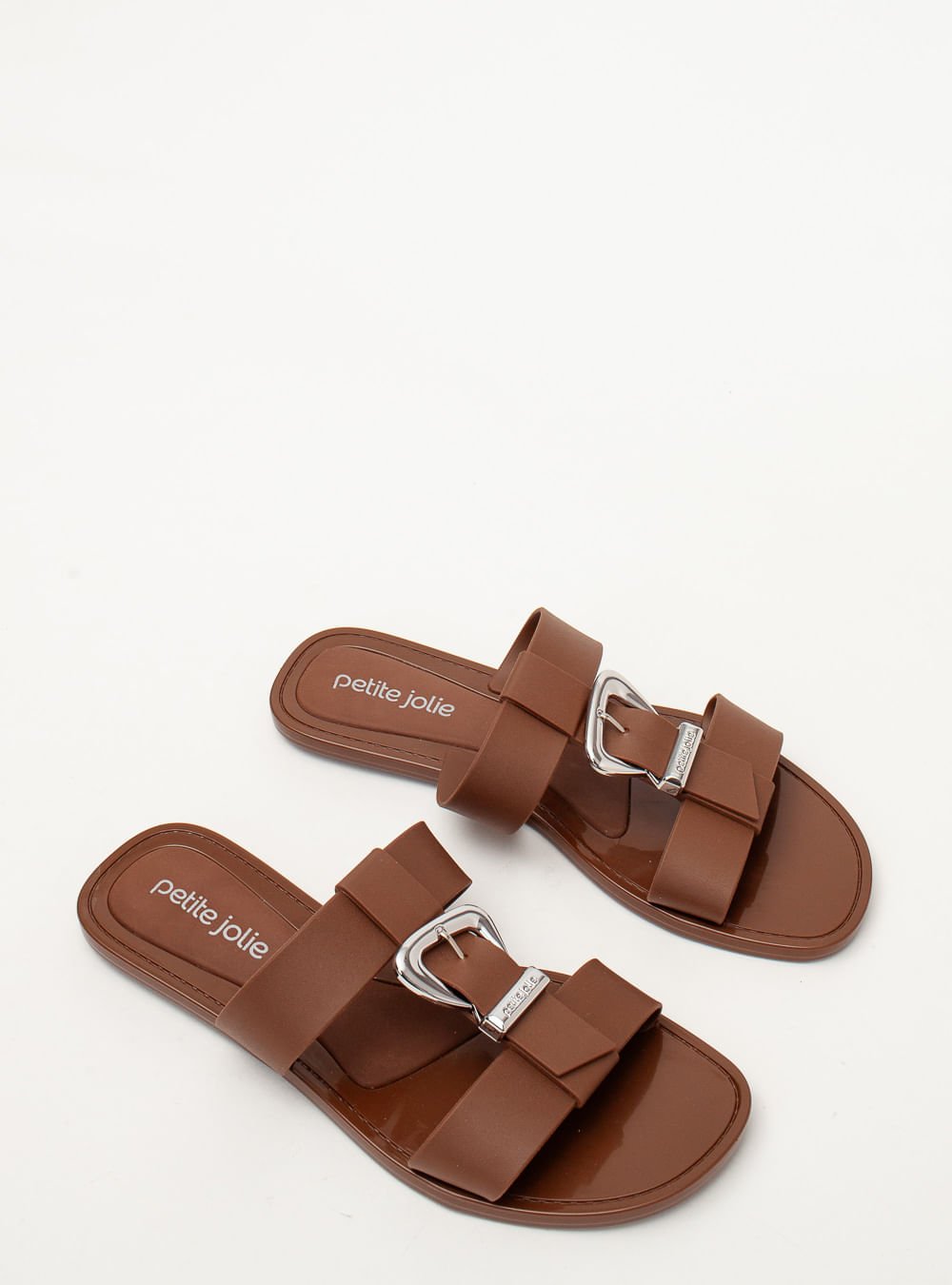 Chinelo Petite Jolie Jimmy Chocolate PJ7662 Marrom 2