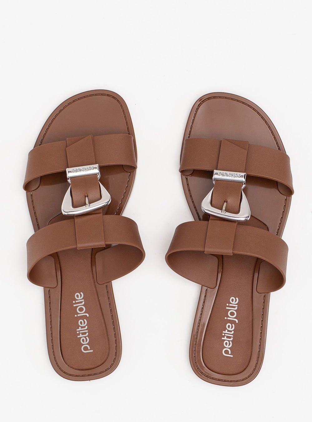 Chinelo Petite Jolie Jimmy Chocolate PJ7662 Marrom 3