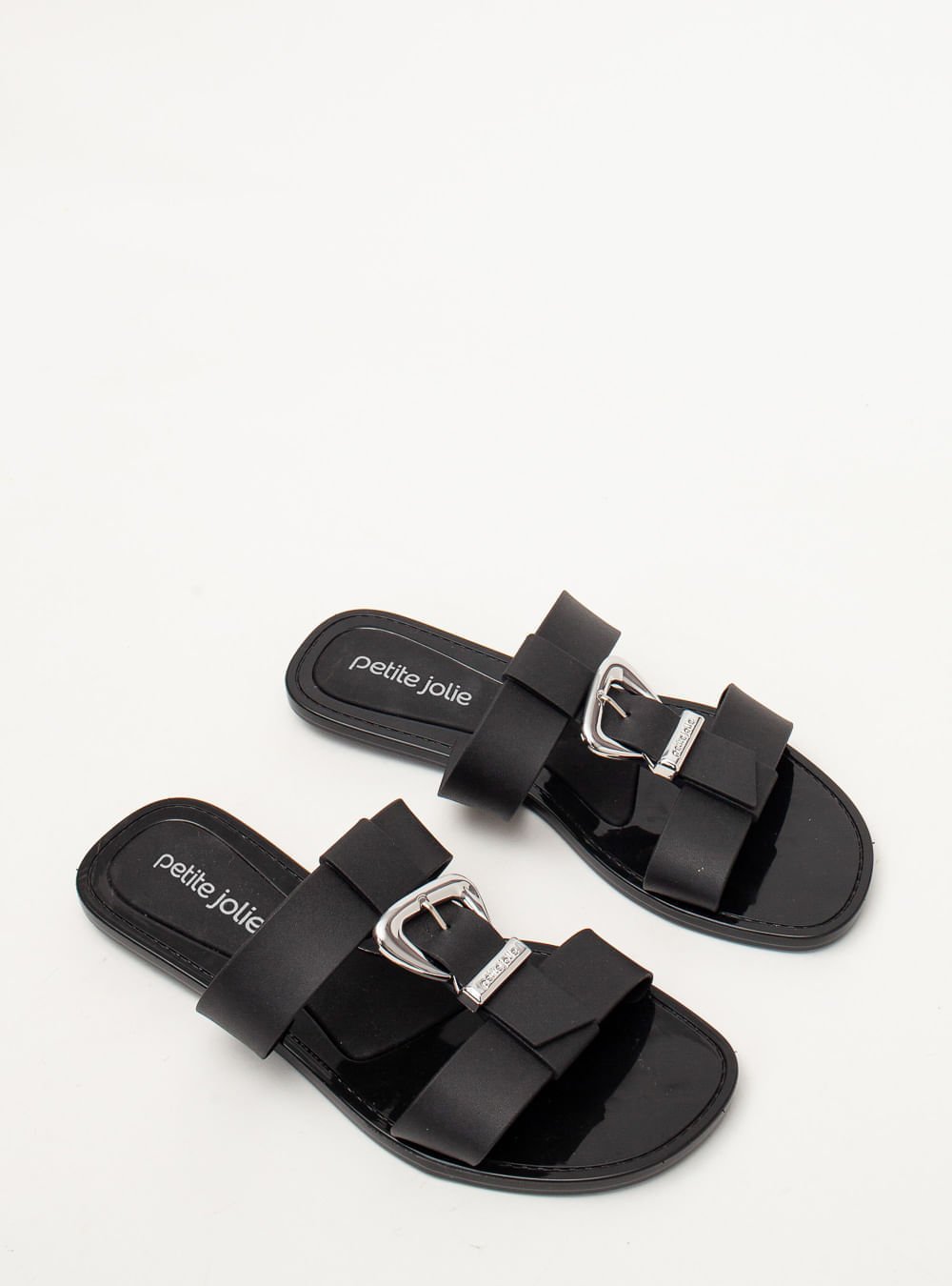 Chinelo Petite Jolie Jimmy Preto PJ7662 Preto 2