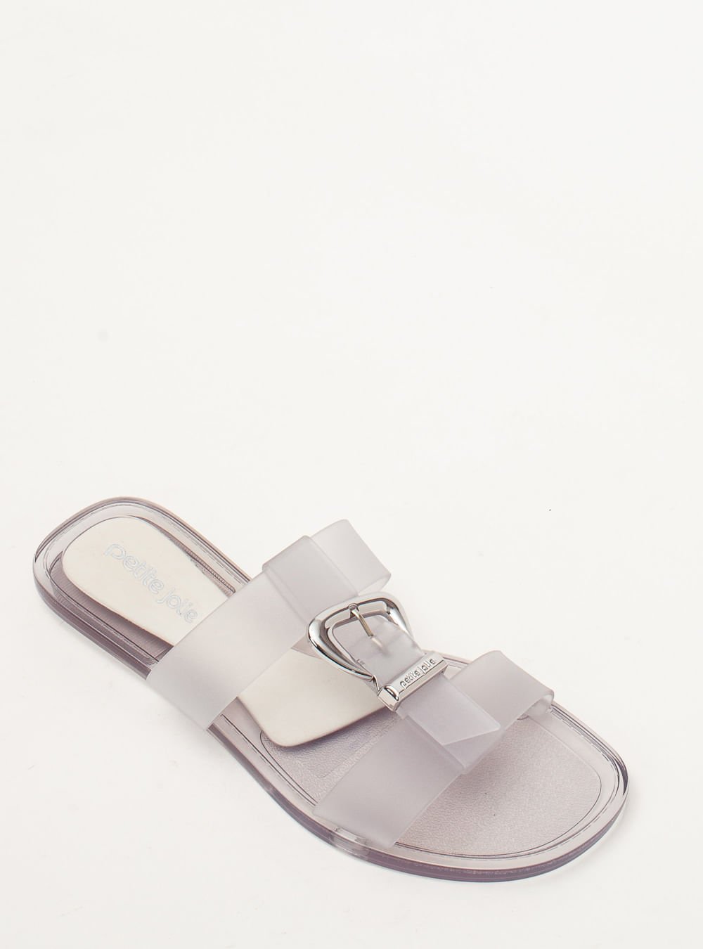 Chinelo Petite Jolie Jimmy Translúcido PJ7662 Branco 5