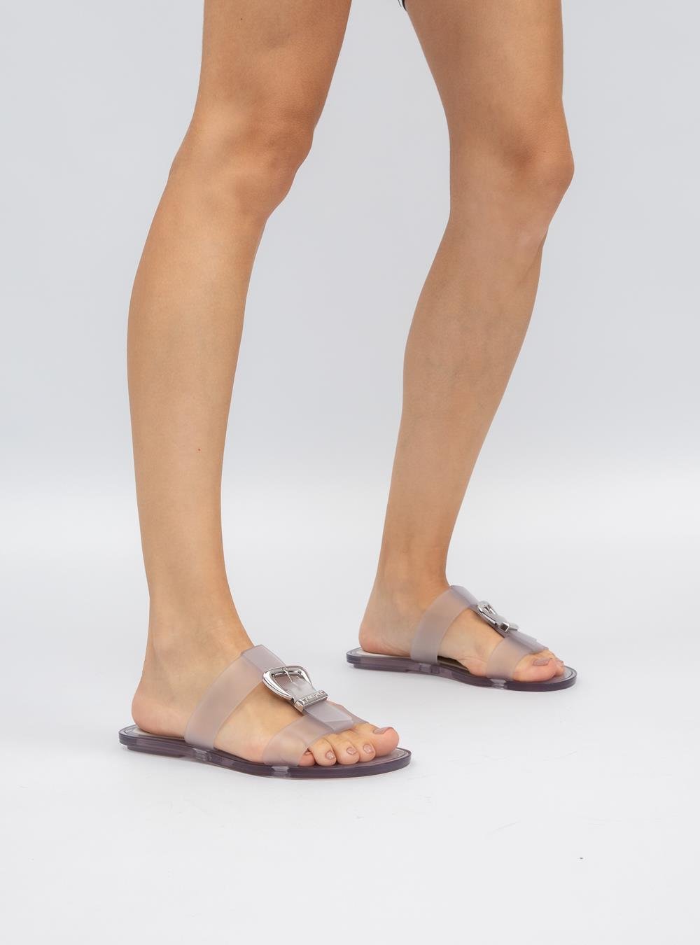 Chinelo Petite Jolie Jimmy Translúcido PJ7662 Branco 6