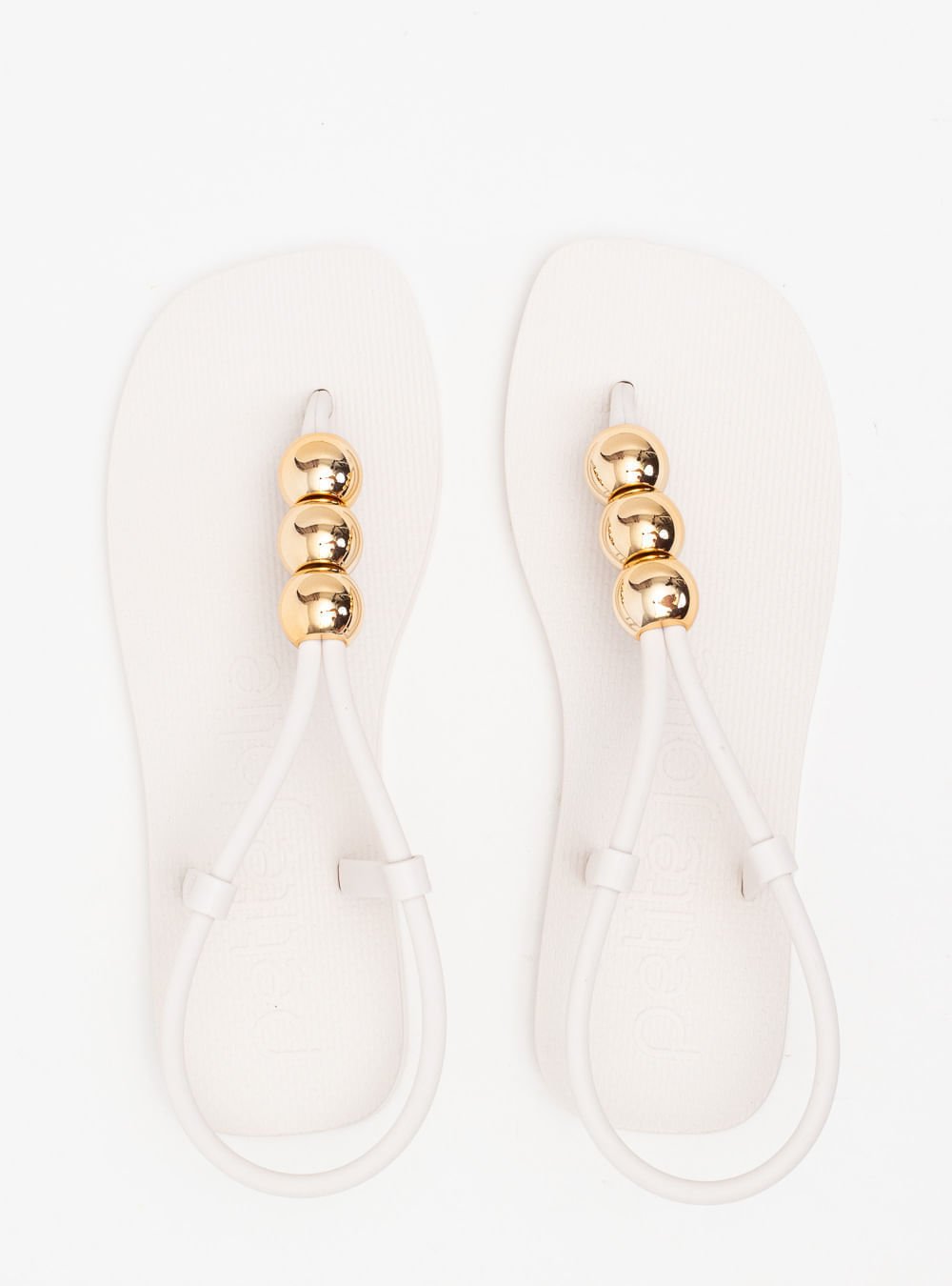 Sandália Petite Jolie Refresh Sandal White PJ7665 Branco 3