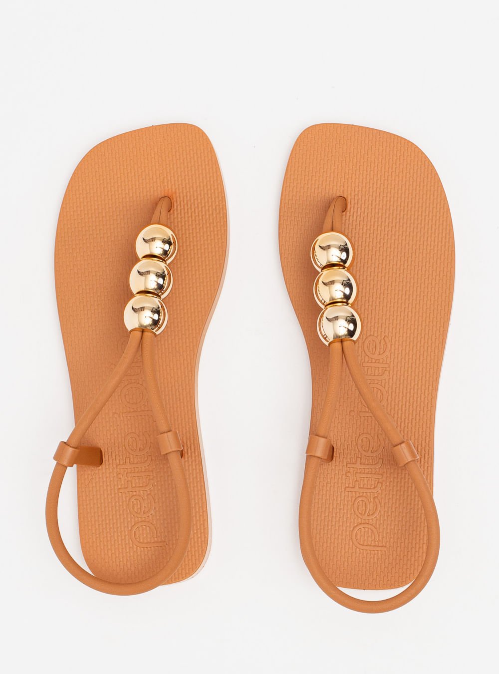 Sandália Petite Jolie Refresh Sandal Doce De Leite PJ7665 Caramelo 3