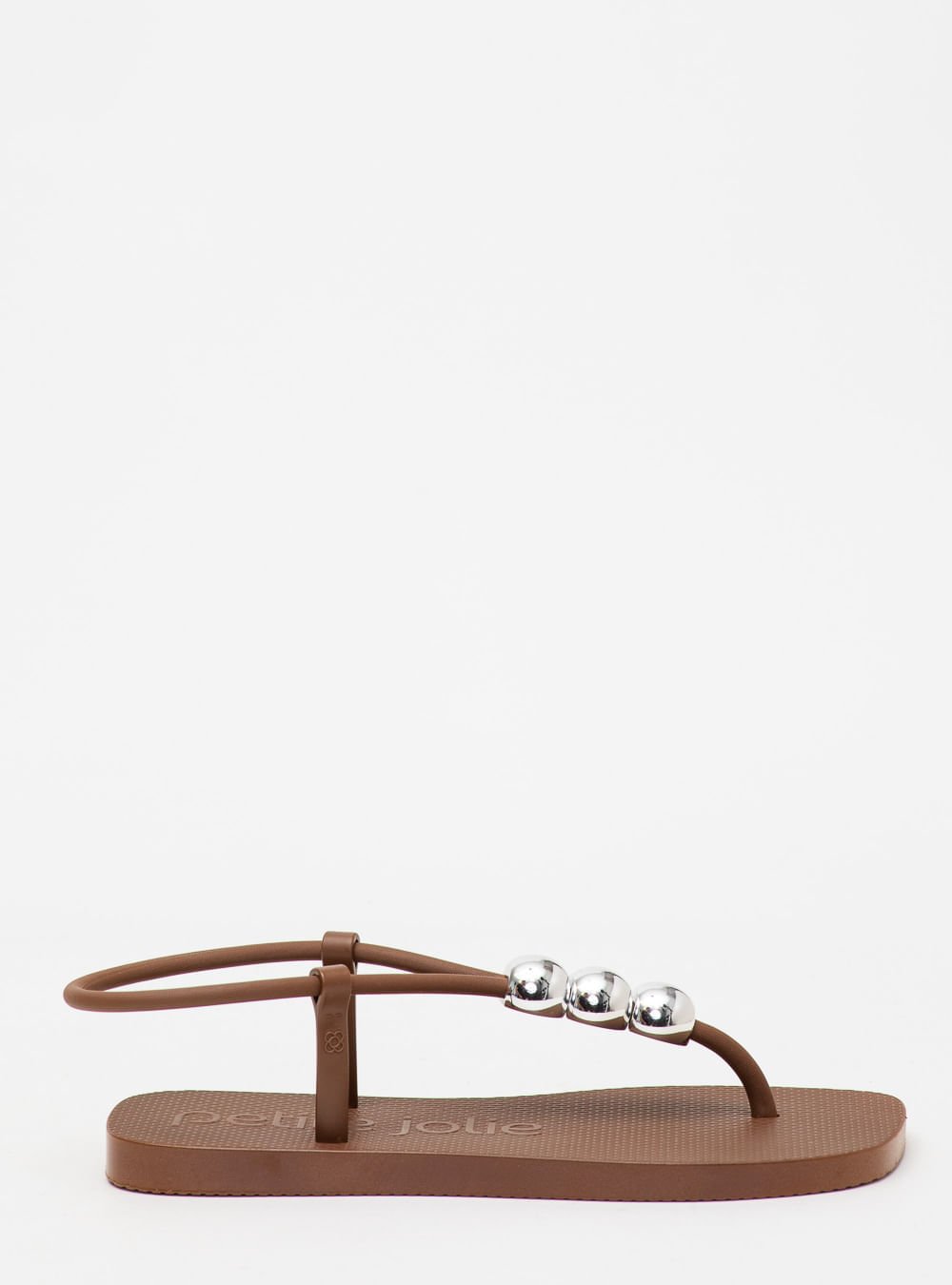 Sandália Petite Jolie Refresh Sandal Chocolate PJ7665 Marrom 1