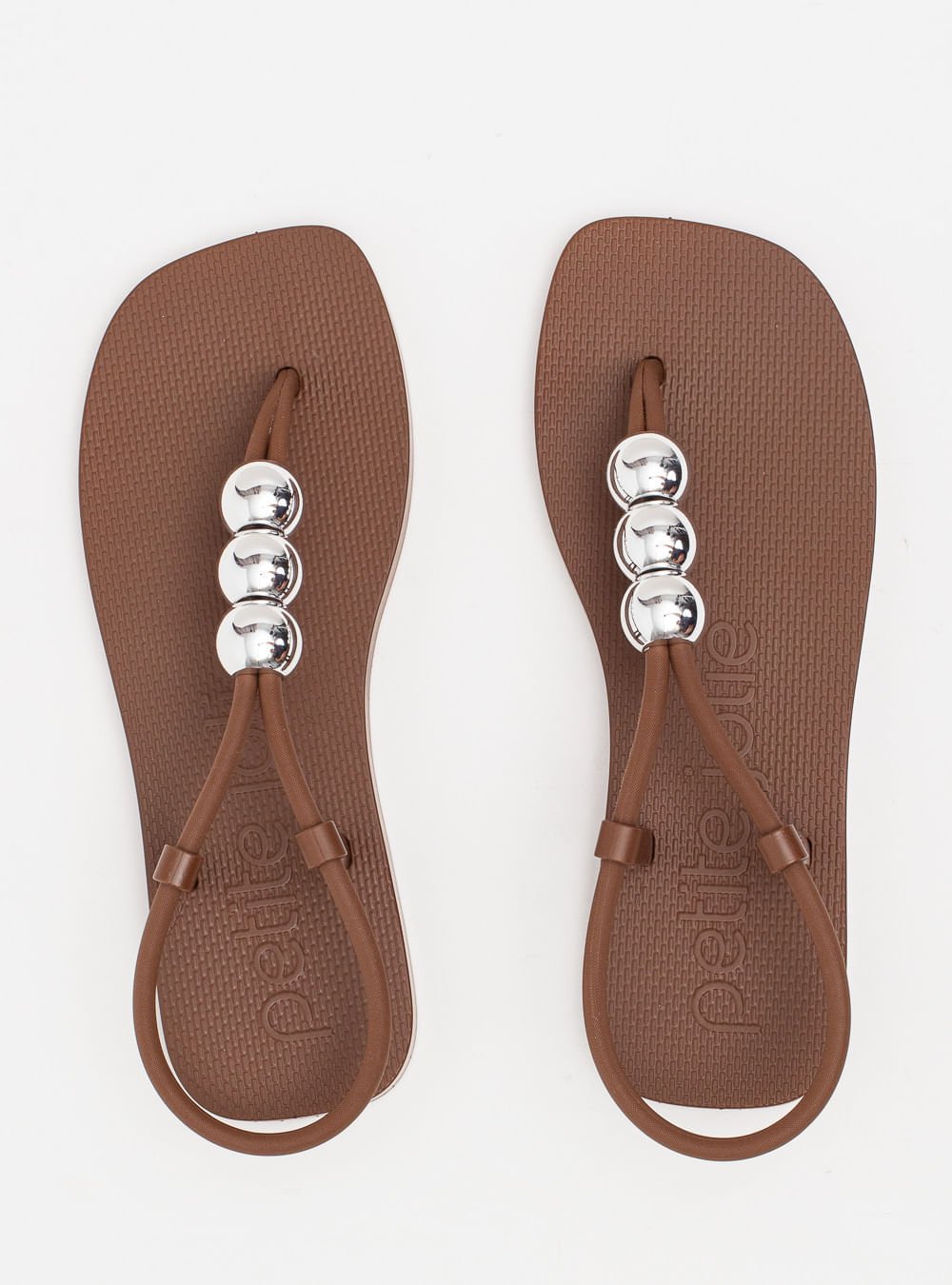 Sandália Petite Jolie Refresh Sandal Chocolate PJ7665 Marrom 3