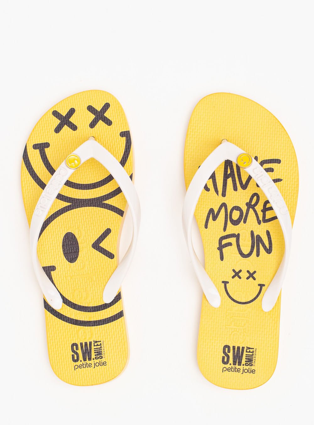 Chinelo Petite Jolie Fresh White/S.W.Smiley® 1 PJ7668SM