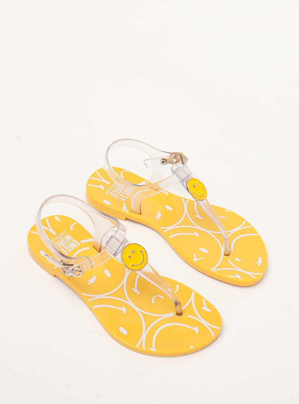 Sandália Petite Jolie SmileyWorld® Noah Amarelo PJ7670INSM Amarelo 2