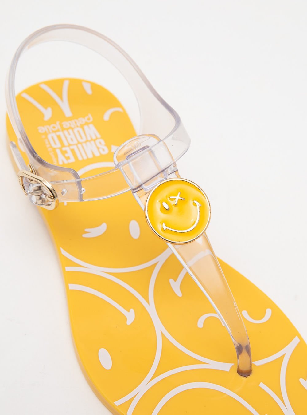 Sandália Petite Jolie SmileyWorld® Noah Amarelo PJ7670INSM Amarelo 3