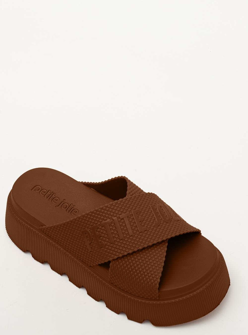 Tamanco Petite Jolie Smash Up Chocolate PJ7588 Marrom 3